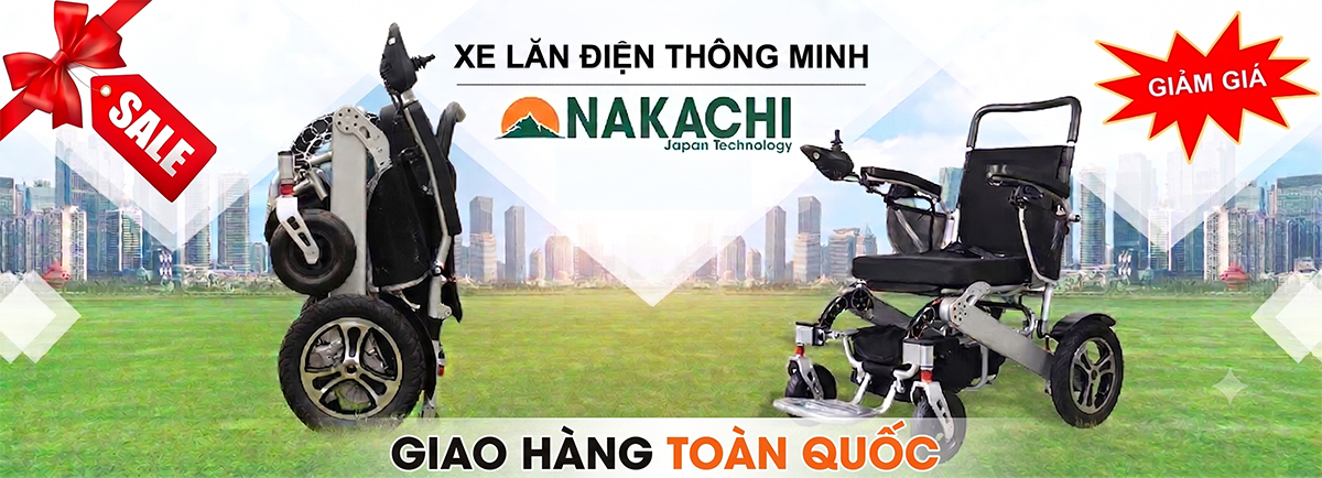 Nakachi -  Xe Lăn Điện, Giường Y Tế Cho Người Già, Giường Bệnh Nhân Nhật Bản