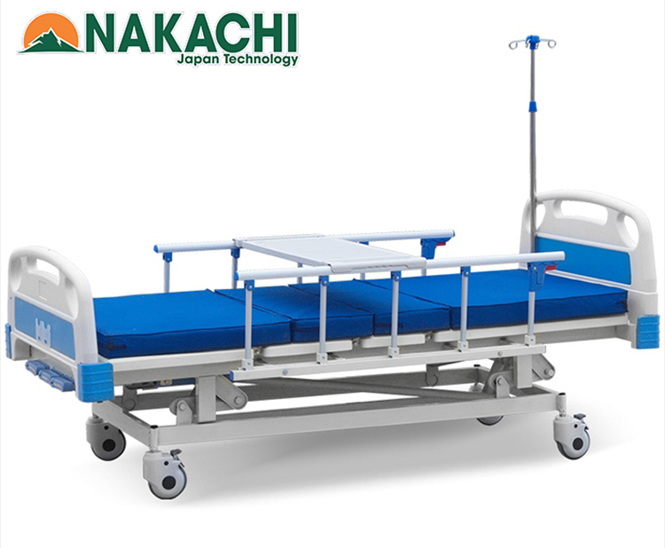 Giường Y Tế 3 Tay Quay Nâng Hạ Nakachi NC-03