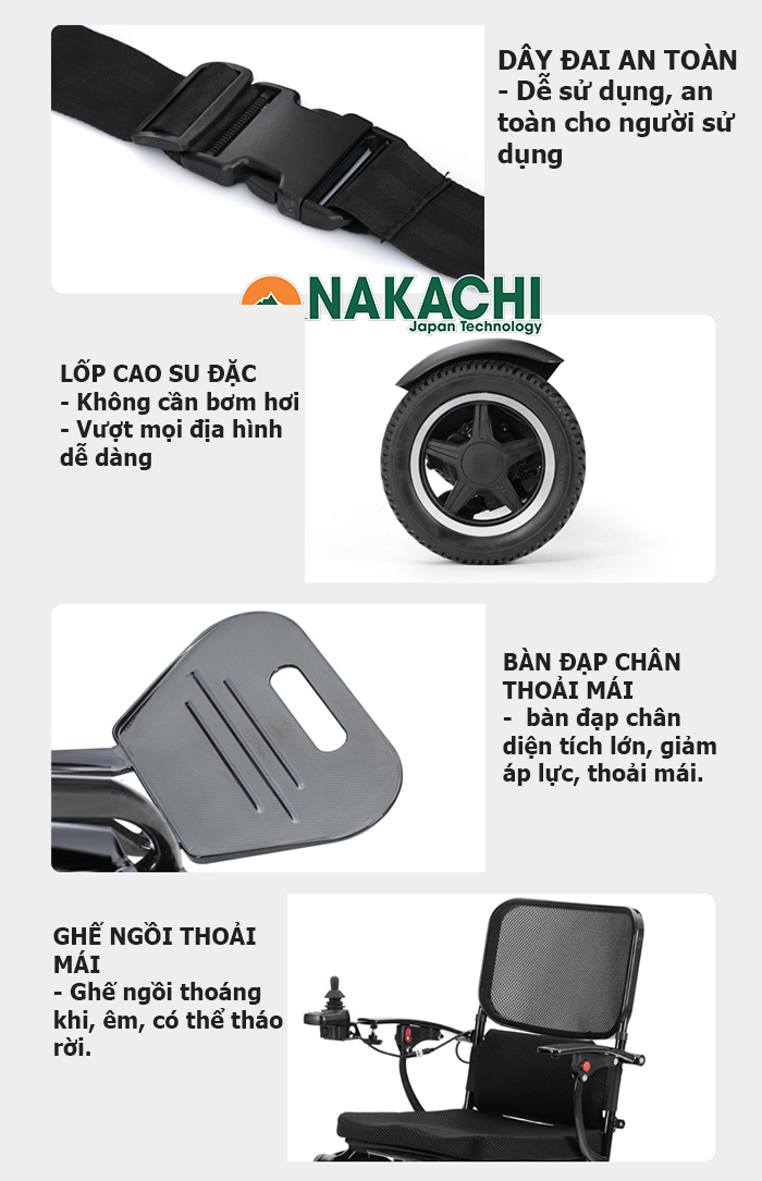 phụ kiện xe lan dien nc-009