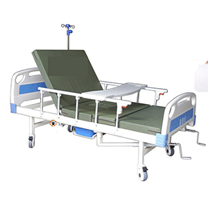  Giường Bệnh Nhân 3 Tay Quay Có Bô Nakachi NC-03T